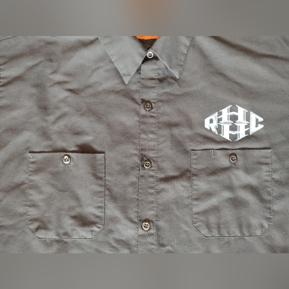 Red Kap Button Down Industrial Utility Shirt XXL - Picture 6 of 14